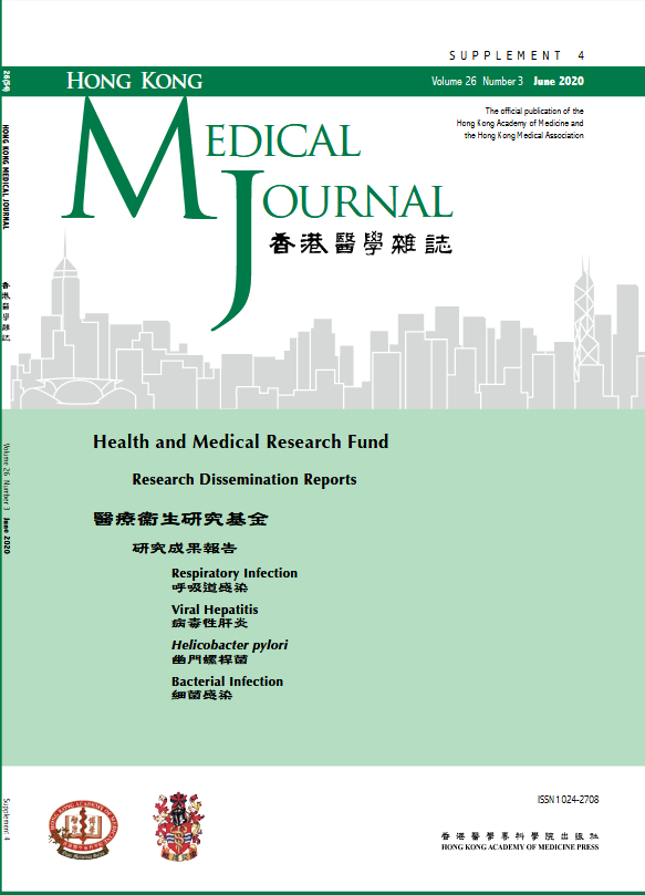 HKMJ cover:Vol26_No3_Supple4_Jun2020